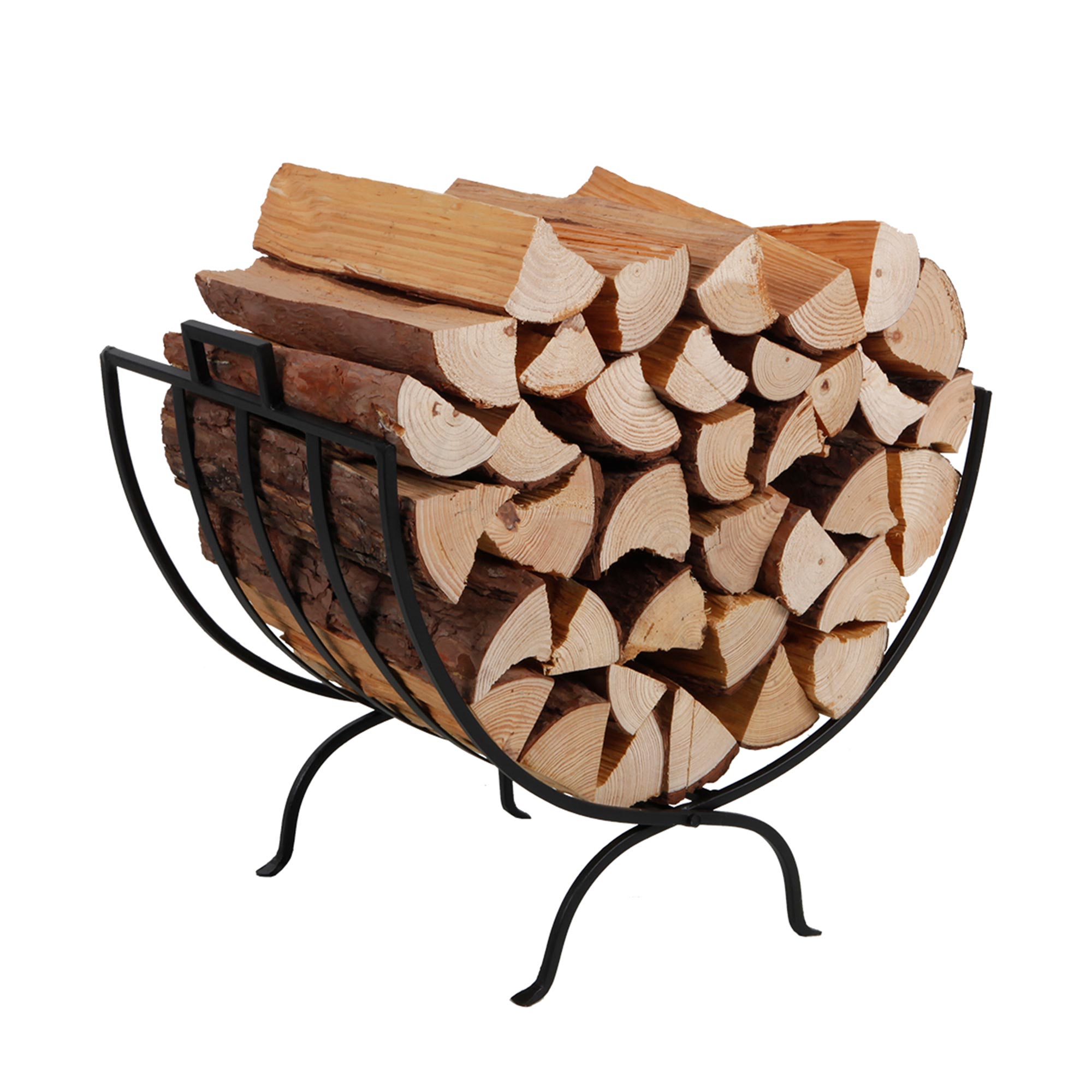Brennholz-Stapelregal Regal Kaminholzständer Kaminholzregal Stapelhilfe faltbar