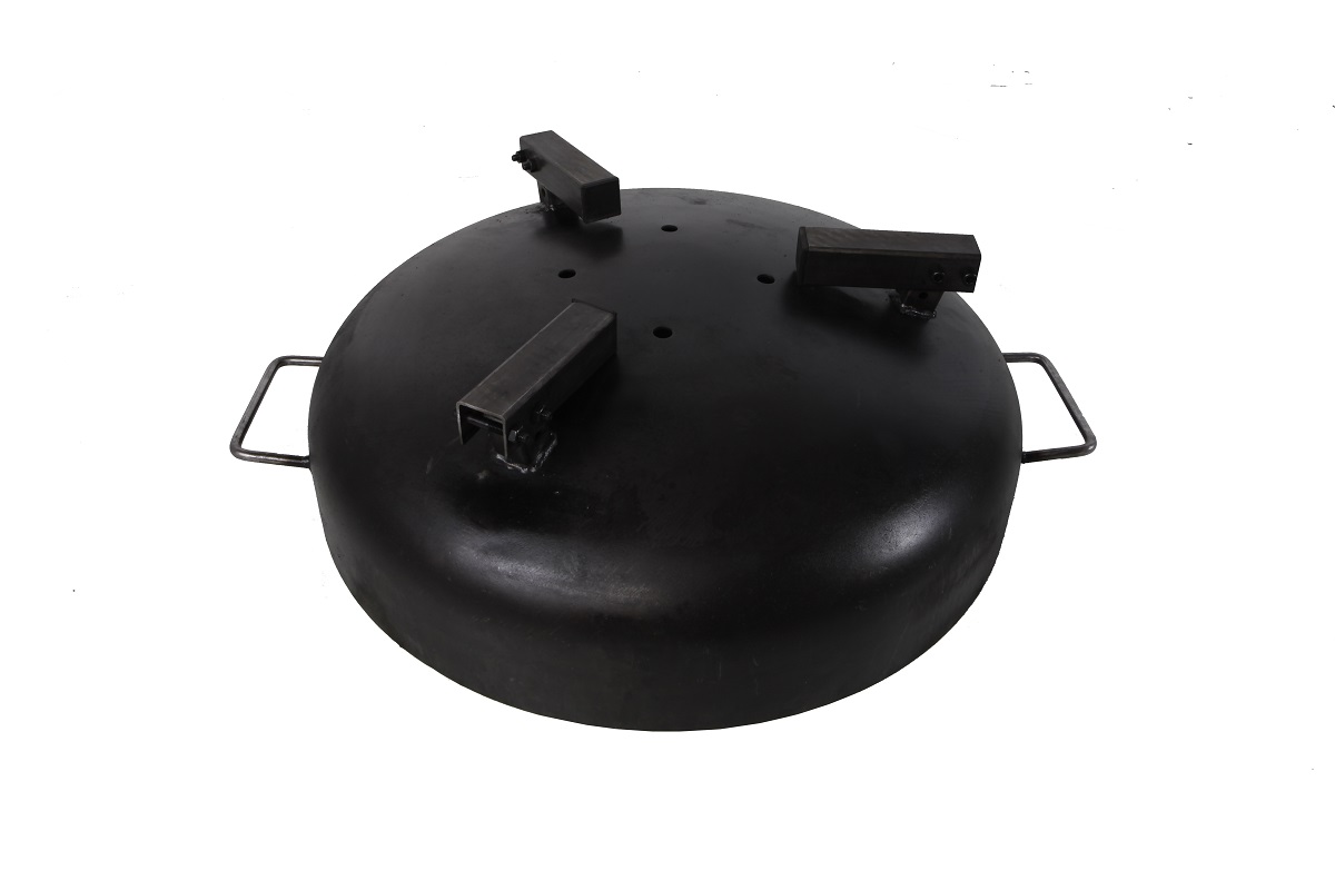 Feuerschale Stahl Lagerfeuer klapp Füße Griff Feuerstelle Holzfeuerschale Ø 50cm