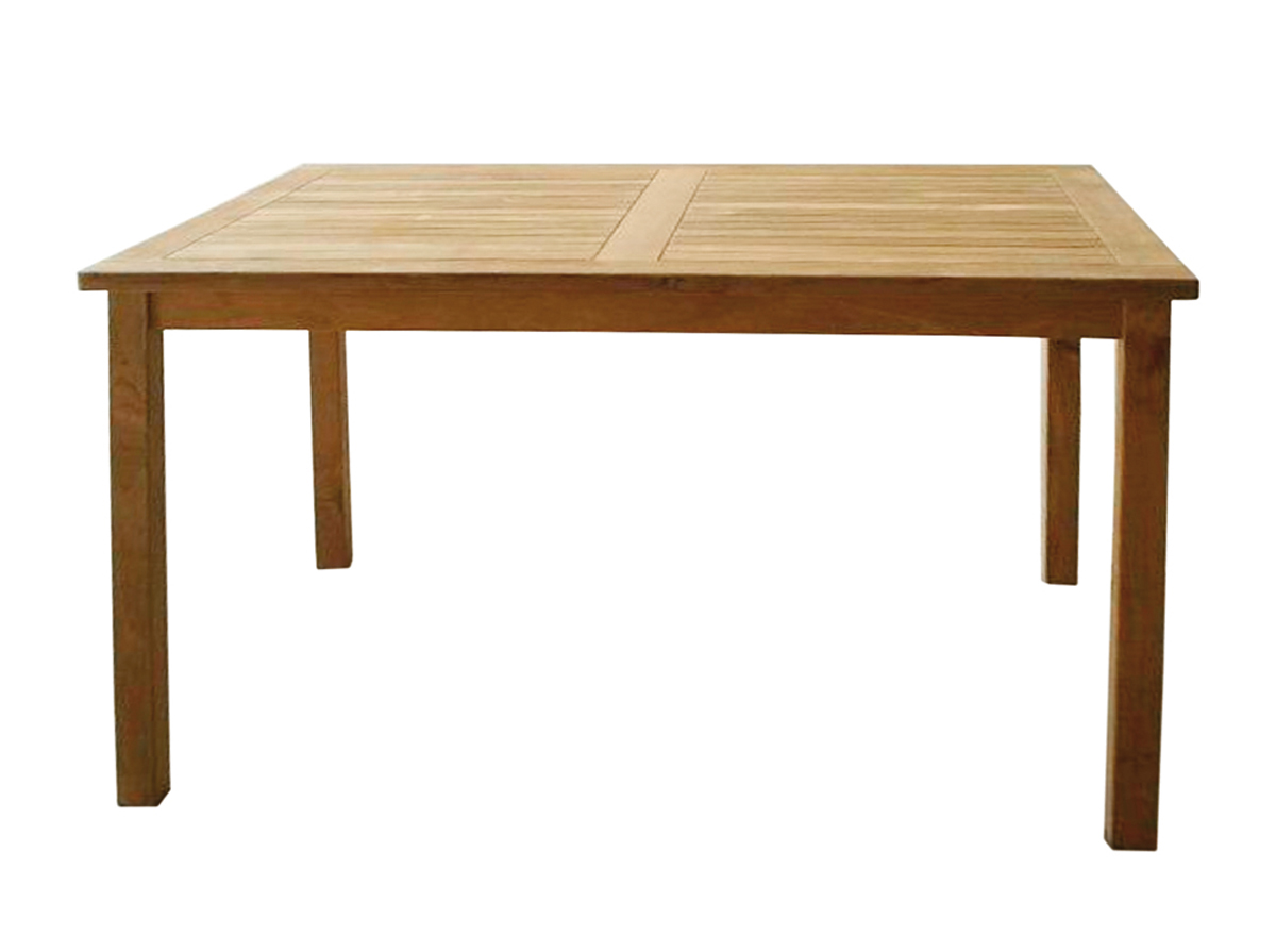Premium Teak Tisch rechteckig Gartentisch Gartenmöbel Teakmöbel Holztisch 100 cm