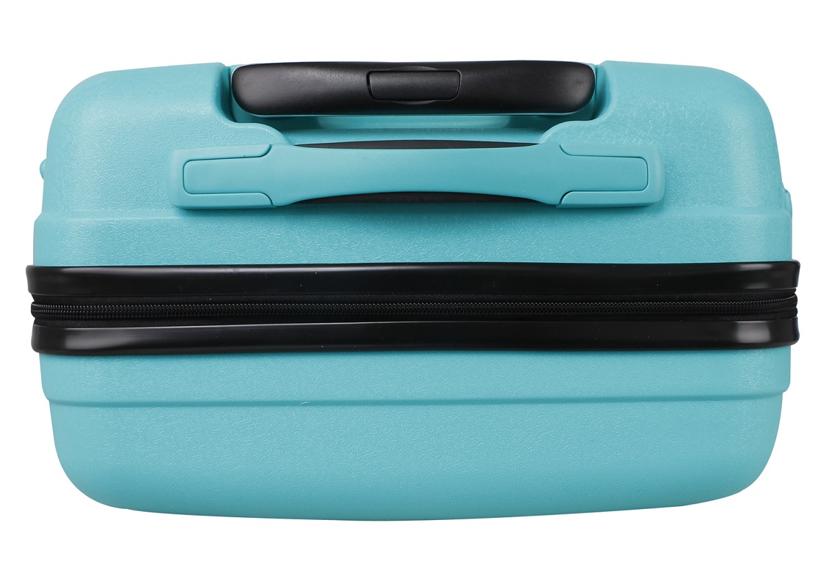 LEX 3tlg. PP Reisekoffer Set Trolley Reisetasche mit TSA Zahlenschloss petrol