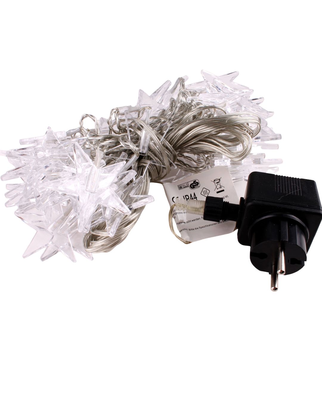 2x 10er LED Sterne Lichterkette Set Batteriekette Beleuchtung Deko warmweiß