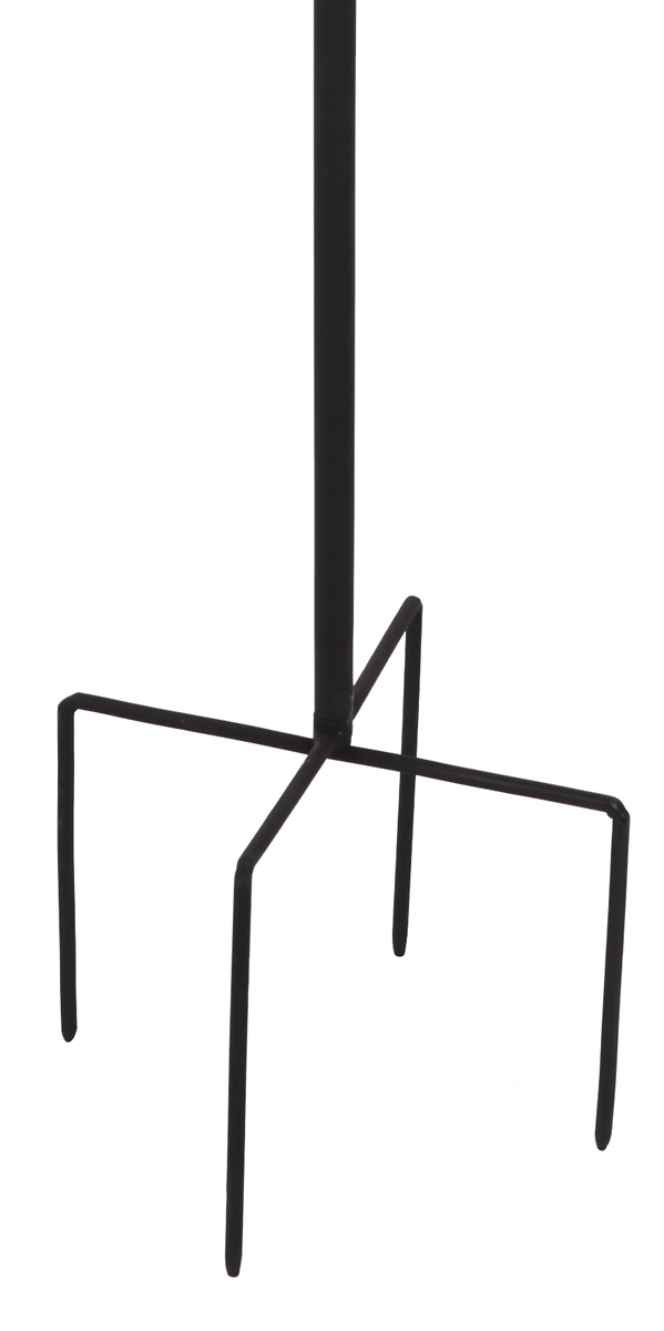 Metall Doppel Windrad 140x38cm Windspiel Gartendeko Balkon Terrasse dunkelblau hellgrün türkis