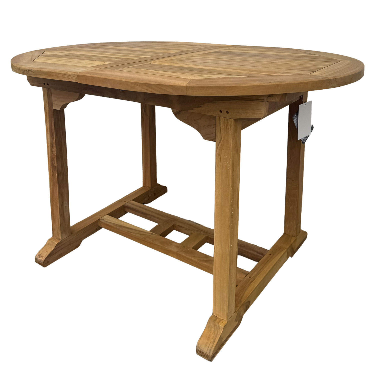 Teak Tisch Gartentisch Garten ausziehbar Esstisch Teakmöbel Holztisch 170/120cm