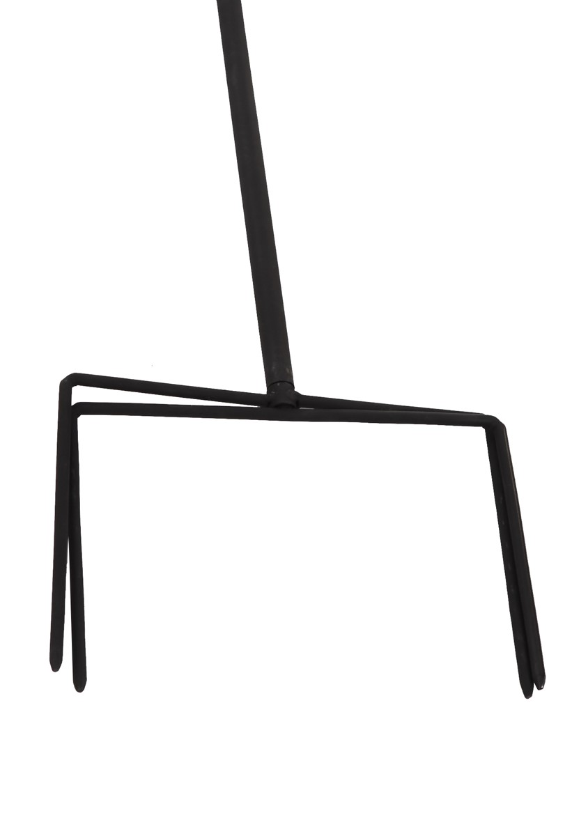 Metall Doppel Windrad 140cm Windspiel Gartendeko Balkon Terrasse kupfer