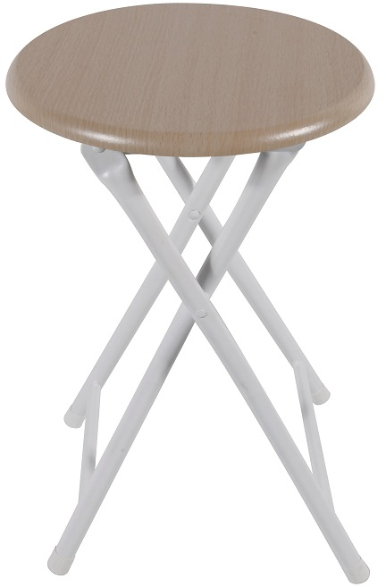 4er Set Küchenhocker Klapphocker Bistrohocker Rundhocker Bistrostuhl Buche