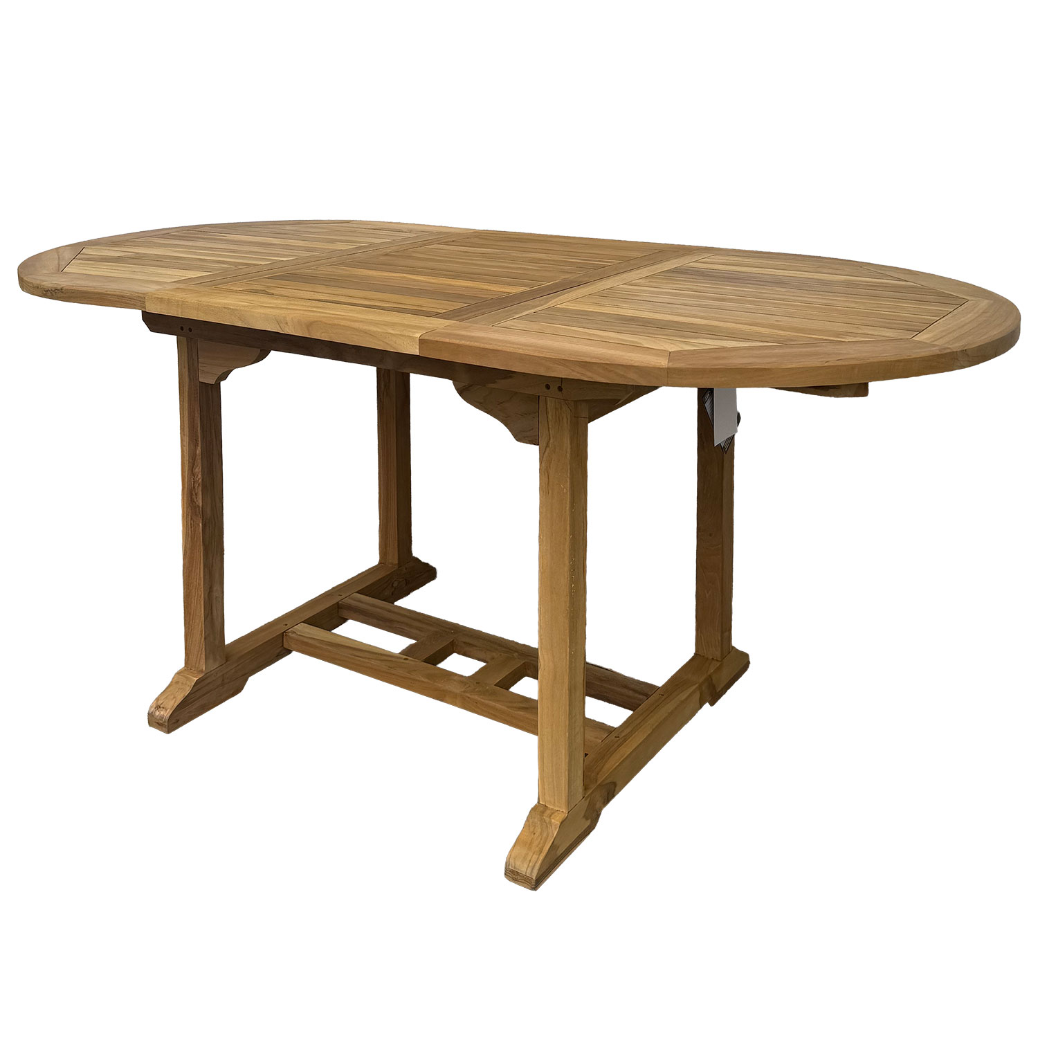 Teak Tisch Gartentisch Garten ausziehbar Esstisch Teakmöbel Holztisch 170/120cm