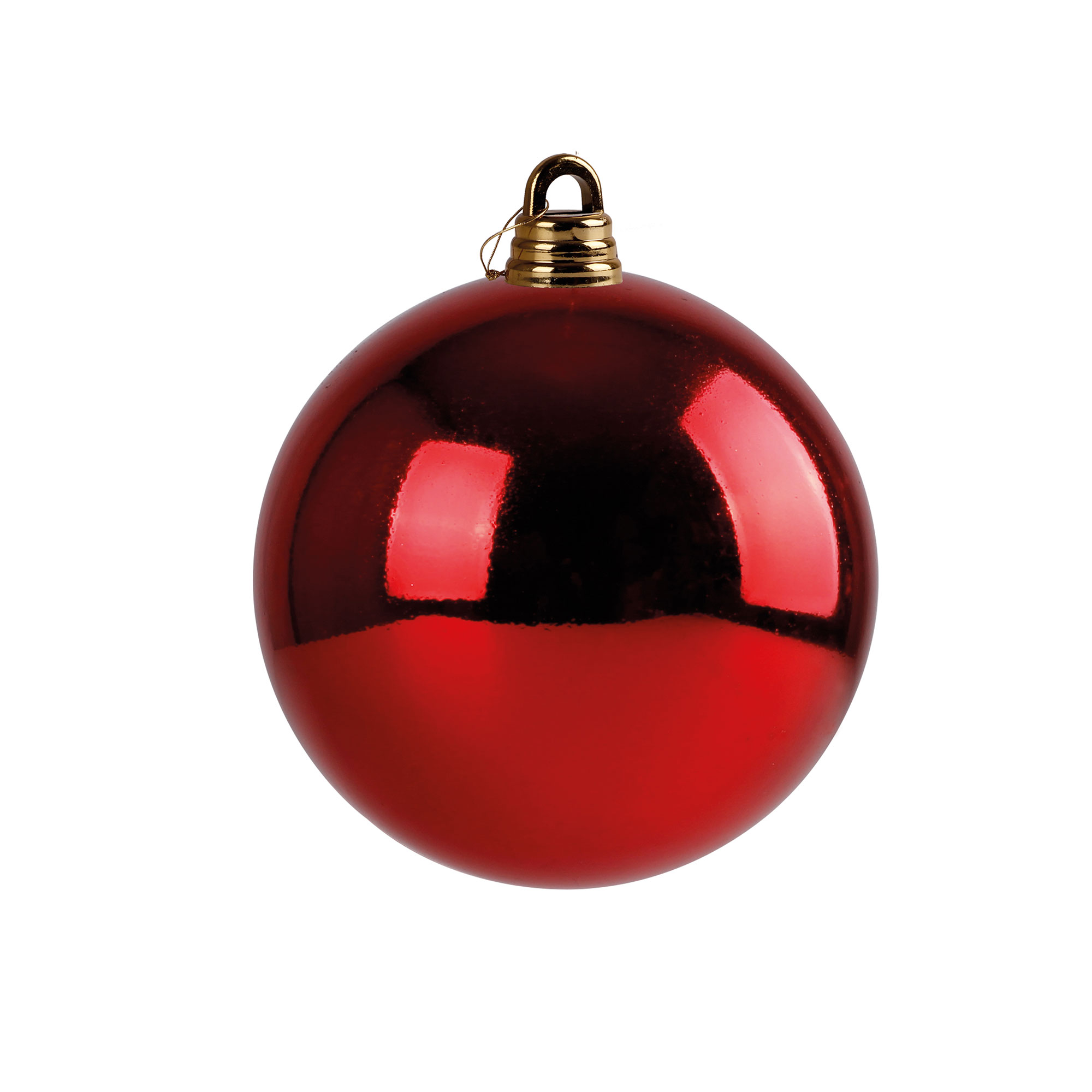 Christbaumkugel Weihnachtskugel ⌀ 15 cm Baumschmuck Deko-Kugel Rot glänzend