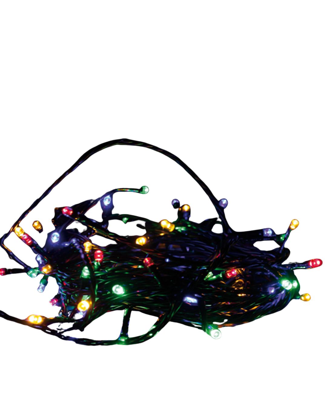 2x 30er LED Lichterkette Set Batteriekette Weihnachten Beleuchtung Deko bunt