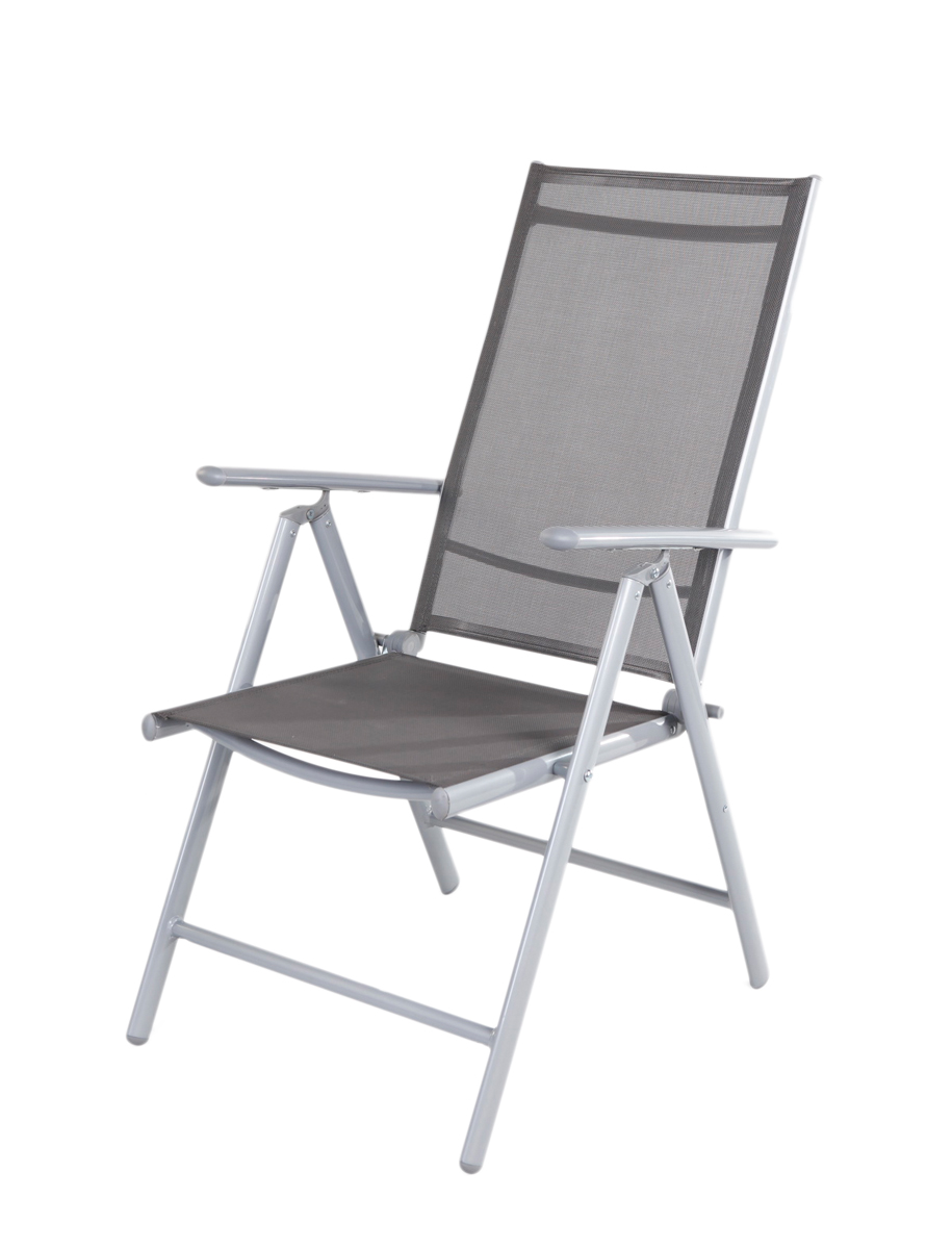 2er-Set Alu Klappsessel 7-fach verstellbar Gartenstuhl Gartenmöbel Liegesessel