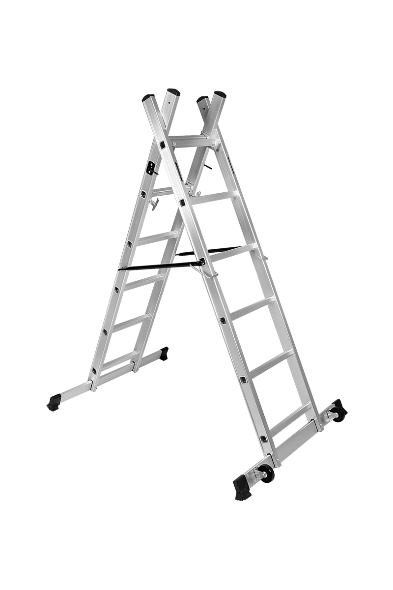 Aluminium Mehrzweckleiter Arbeitsgerüst Baugerüst Arbeitsbühne Klapp/Stehleiter