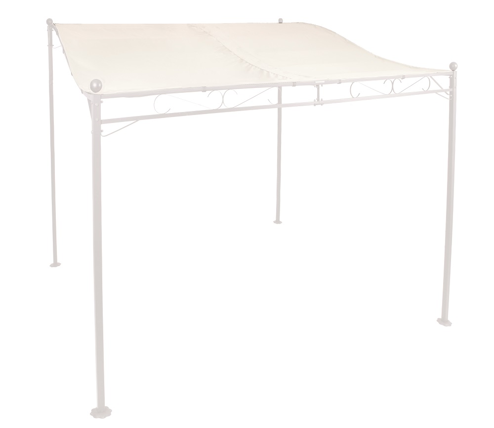 Ersatzdach Pavillon Anbaupavillon 2,5x3m Gartenpavillon Partypavillon creme