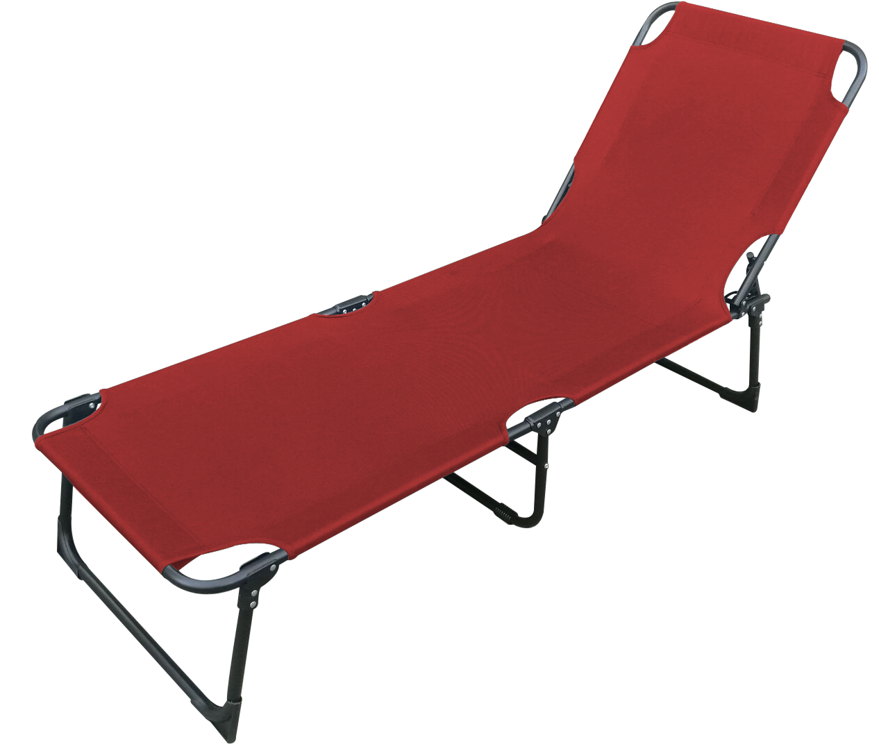 2er-Set Gartenliege 3-Bein Sonnenliege Strandliege 188cm Liegestuhl klappbar