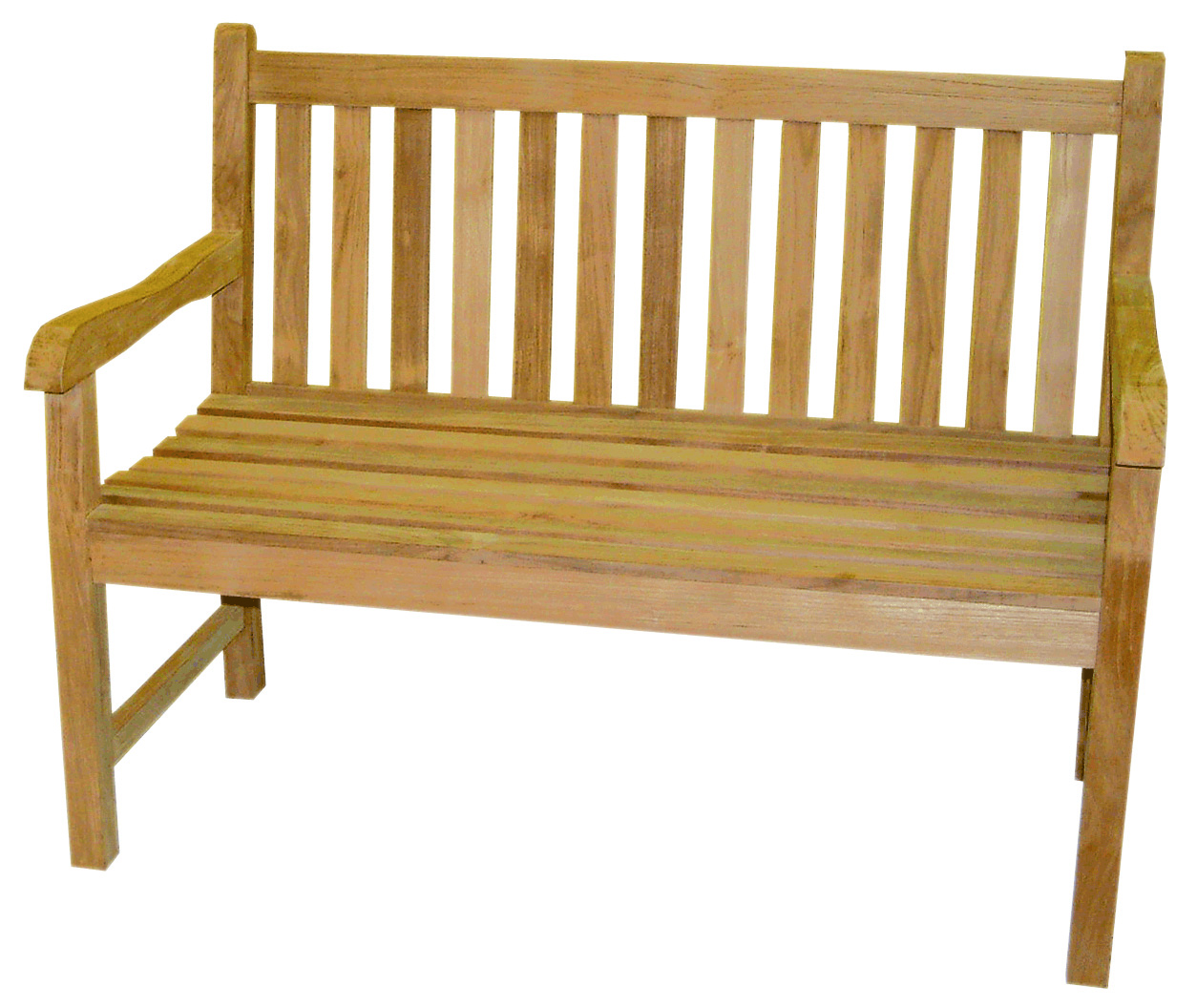Premium Teak Gartenbank Sitzbank Holzbank Teakbank Parkbank nachhaltig 120cm Picadelly
