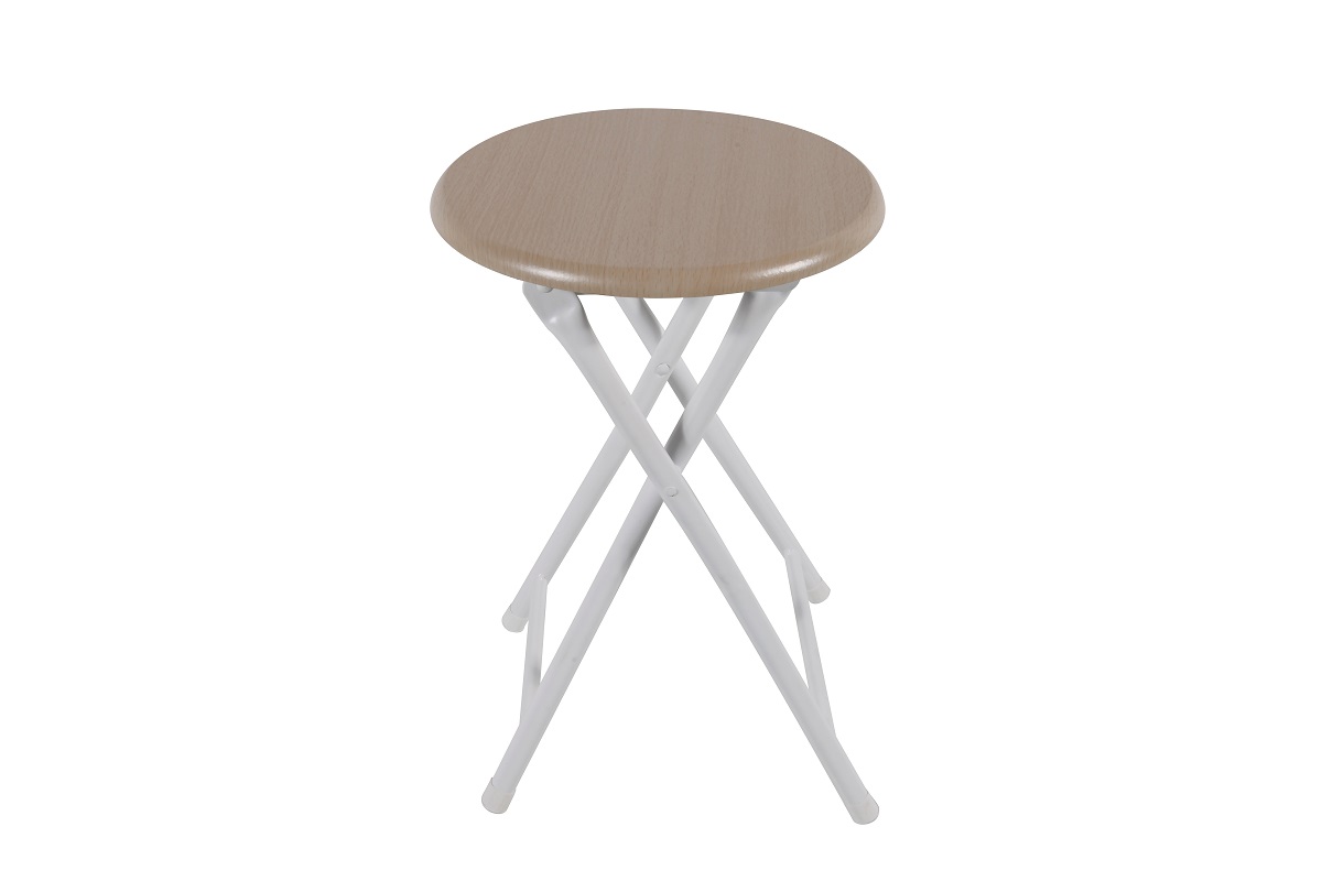 10er Set Küchenhocker Klapphocker Bistrohocker Rundhocker Bistrostuhl Buche