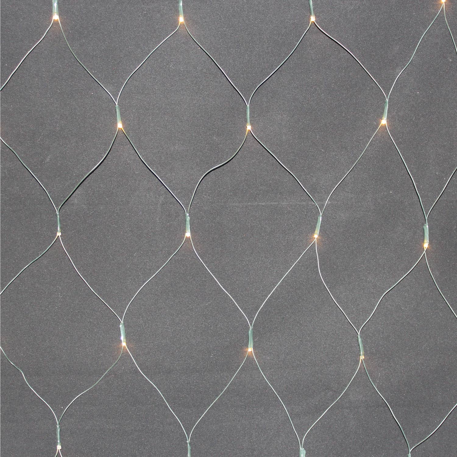 100er LED Lichternetz Lichtervorhang Steckdose warmweiß Innen Außen Netz Deko