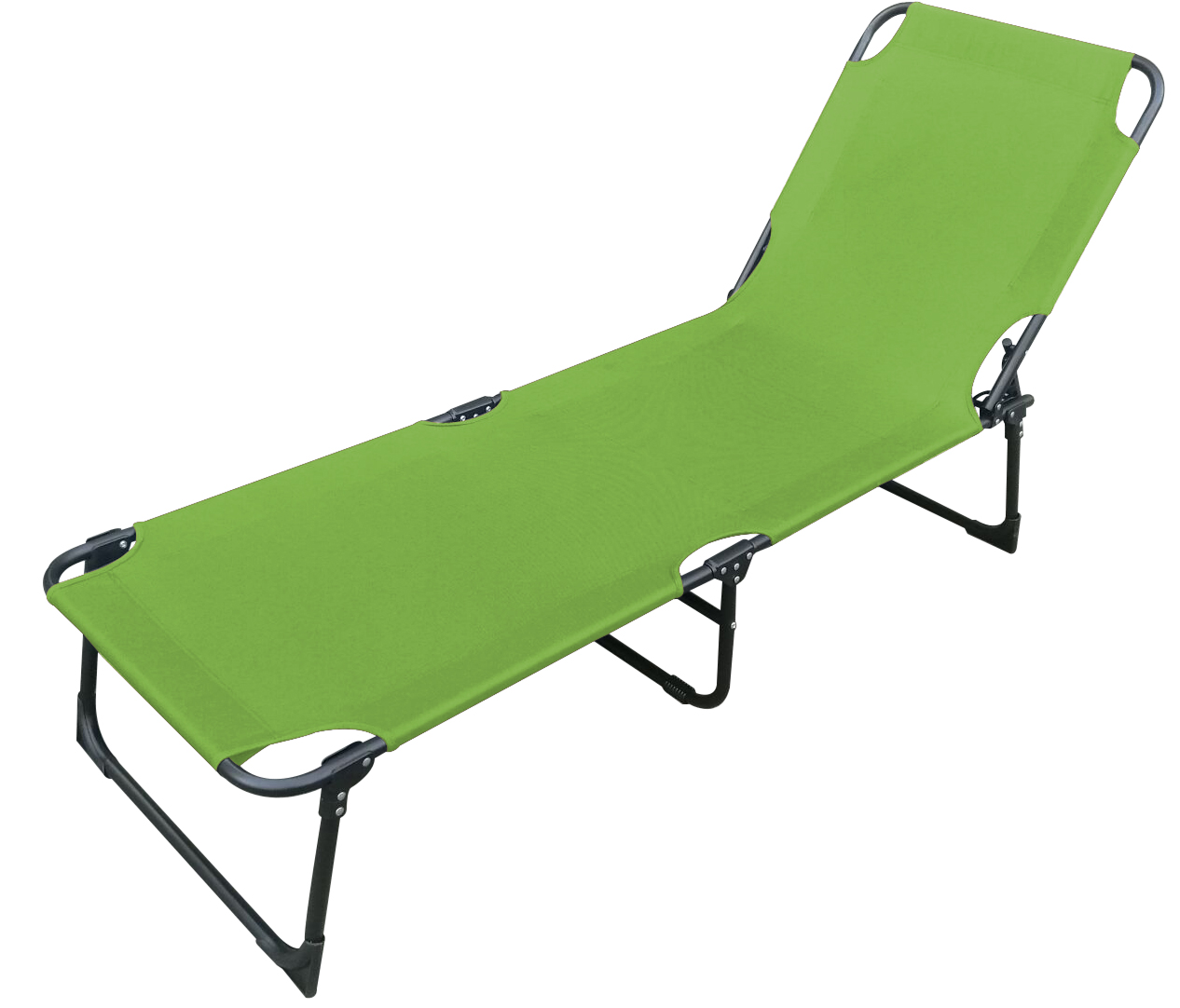 2er-Set Gartenliege 3-Bein Sonnenliege 188cm Strandliege Liegestuhl klappbar