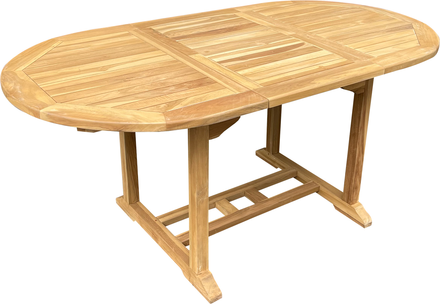 Teak Tisch Gartentisch Garten ausziehbar Esstisch Teakmöbel Holztisch 170/120cm