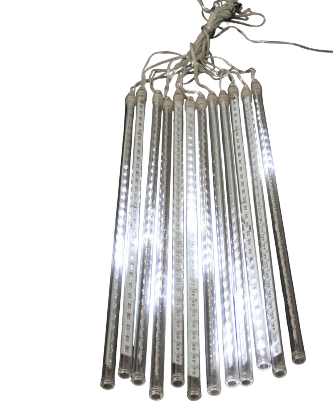LED Meteorschauer Lichterregen Innen & Außen 240LED´s Lichterkette weiss