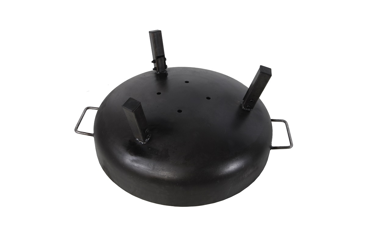 Feuerschale Stahl Lagerfeuer klapp Füße Griff Feuerstelle Holzfeuerschale Ø 50cm
