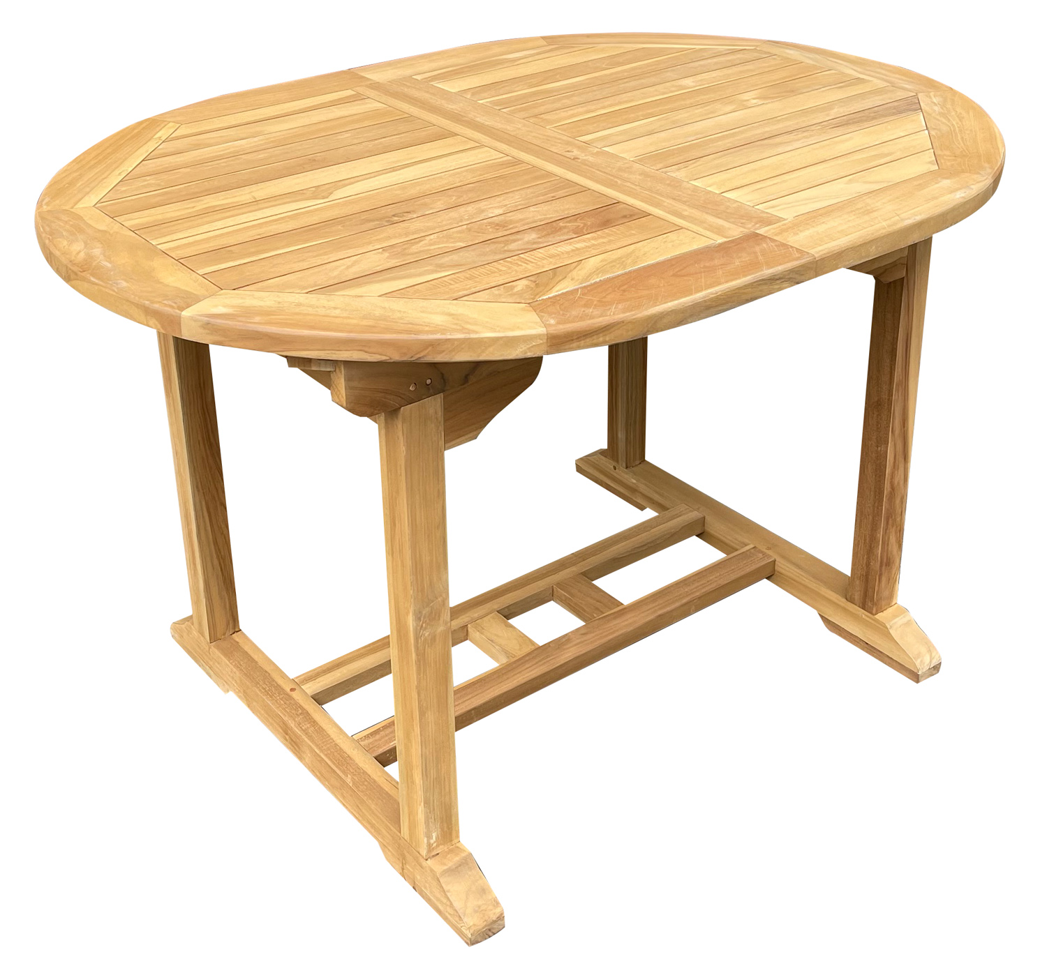 Teak Tisch Gartentisch Garten ausziehbar Esstisch Teakmöbel Holztisch 170/120cm