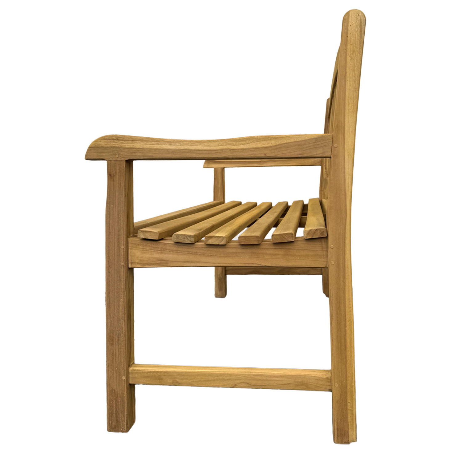 Teak Sitzbank Gartenbank Holzbank Teakbank Parkbank Gutshof 180cm