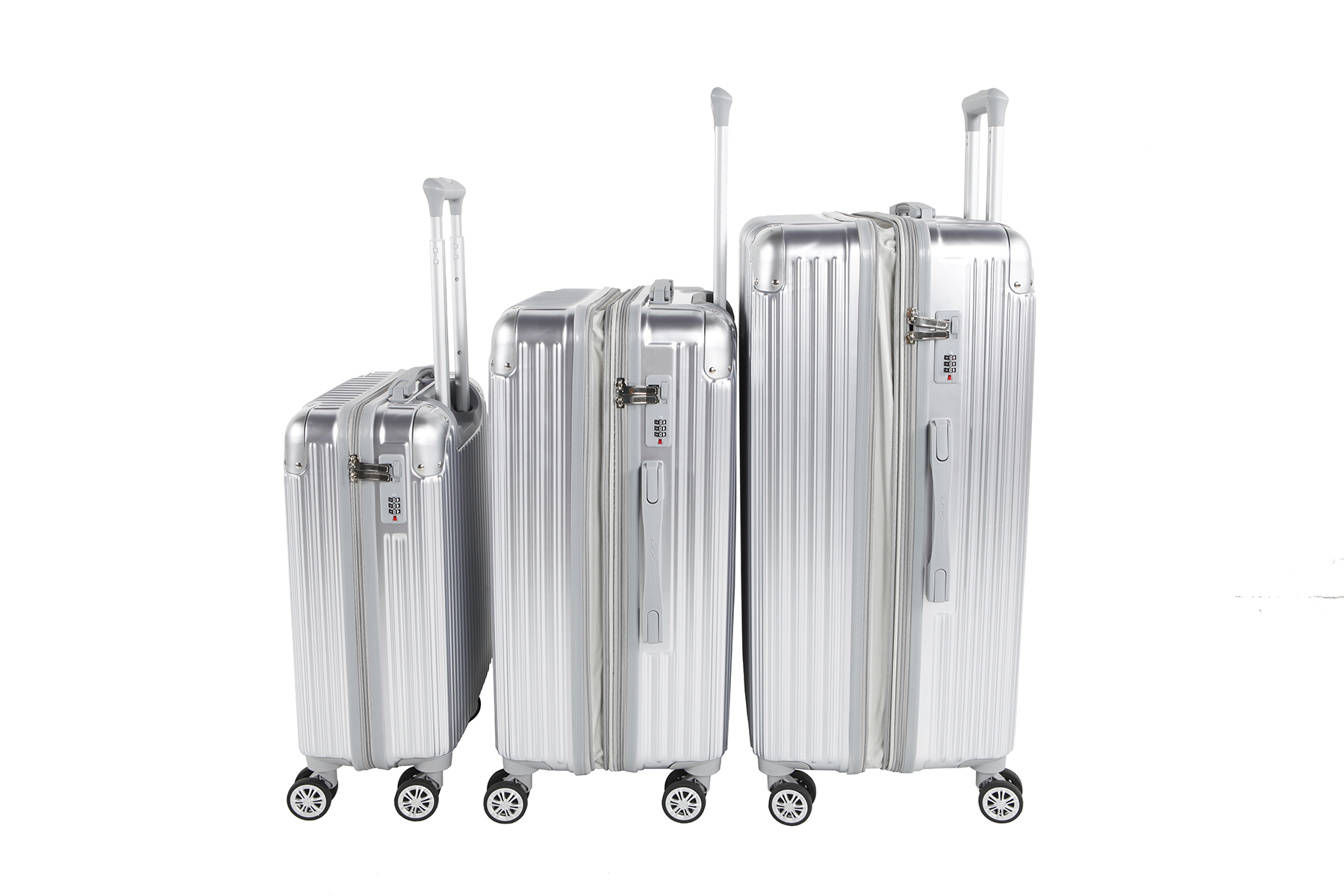 Reisekoffer Trolley Gepäck Set 3 tlg. Travel Rollkoffer Handgepäck