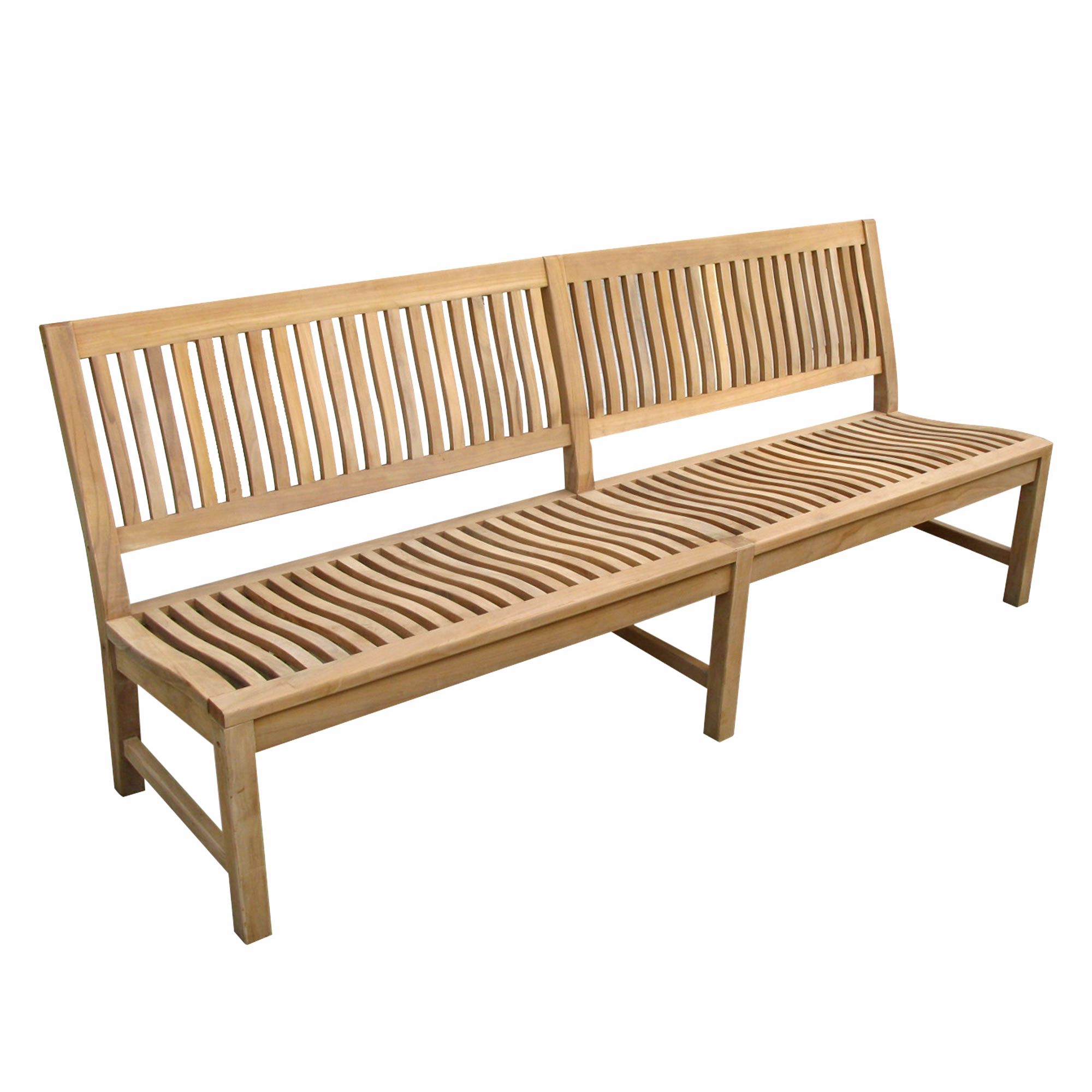 Premium Teak Gartenbank Kingsbury Teakbank Parkbank Teakbank nachhaltig 220cm