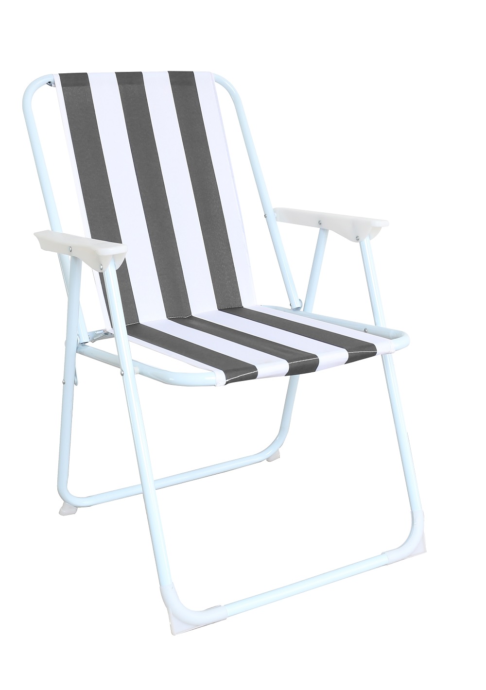 2er Set Klappbarer Campingstuhl Gartenstuhl Festivalstuhl Angelstuhl anthrazit