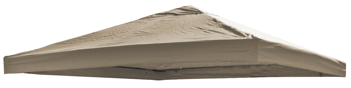 Ersatzdach Pavillon universell Pavillon 3x3m wasserdicht Garten Party Luft-Luke taupe