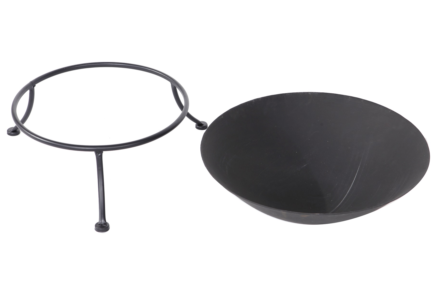 Feuerschale mit Ständer Lagerfeuer Grill Feuerstelle Holzfeuerschale Ø 50cm