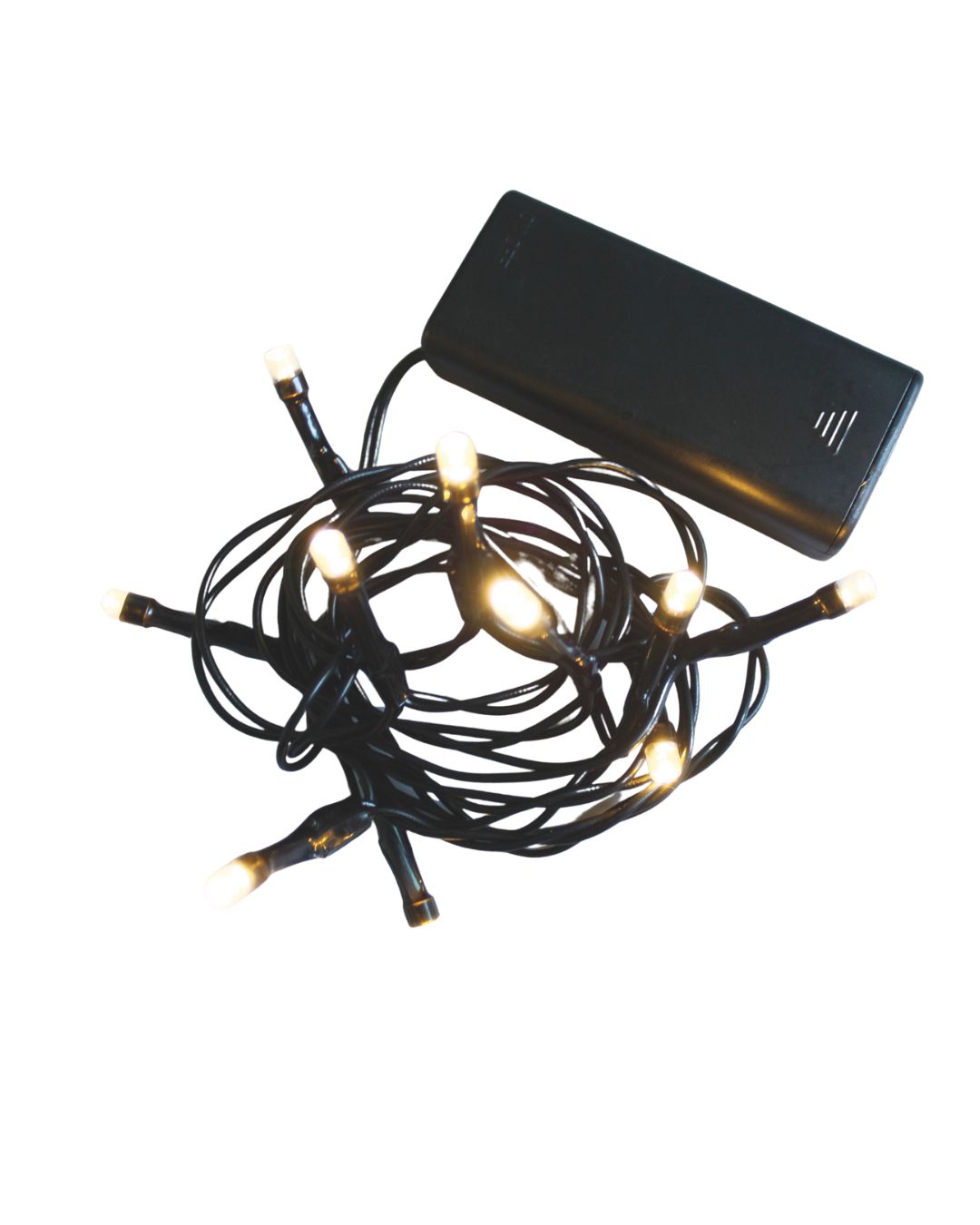 2x 20er LED Outdoor Lichterkette Set Batteriekette Weihnachten Beleuchtung Deko warmweiß