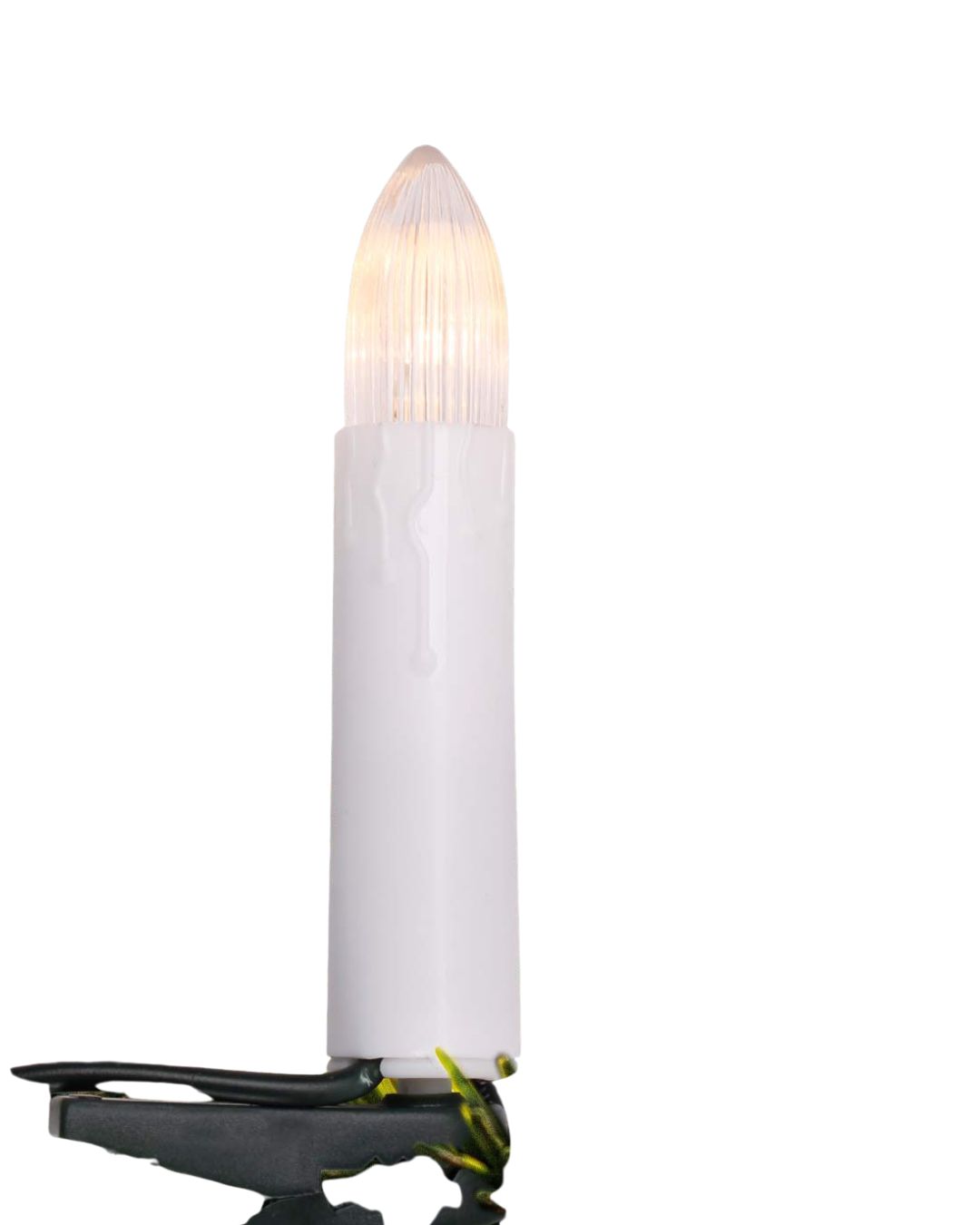 30er LED Kerzenlichterkette Lichterkette Christbaumkerzen warmweiss