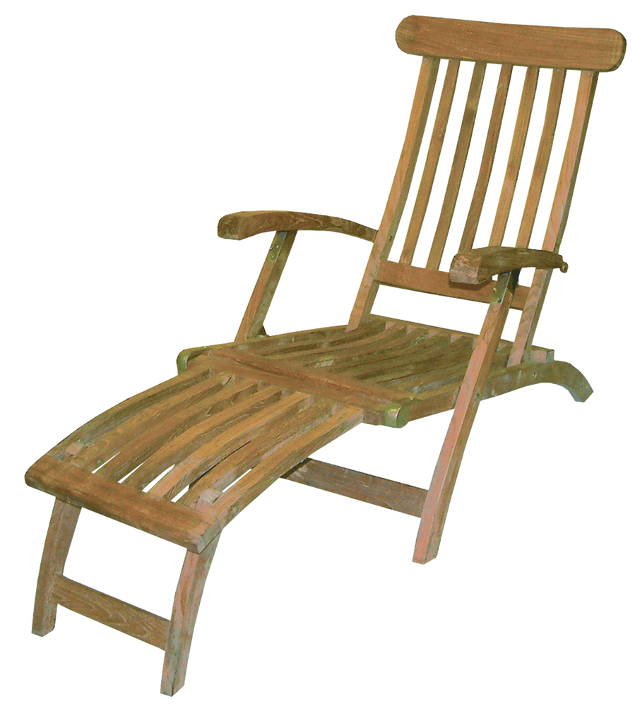 Premium Teak Sonnenliege verstellbar klappbar Gartenliege Gartenmöbel Relaxliege