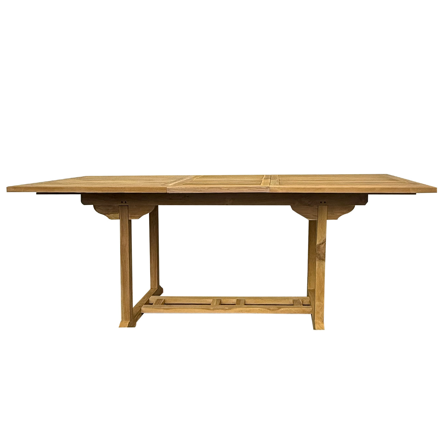 Teak Tisch Gartentisch Garten ausziehbar Esstisch Holztisch rechteckig 170/120cm