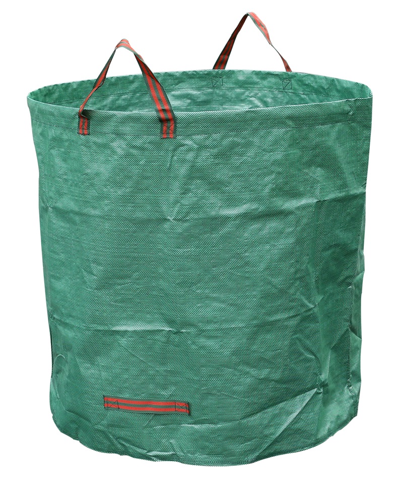 2er-Set Gartenabfallsack Gartensack Laubsack Gartenabfall Rasensack Tasche 500L