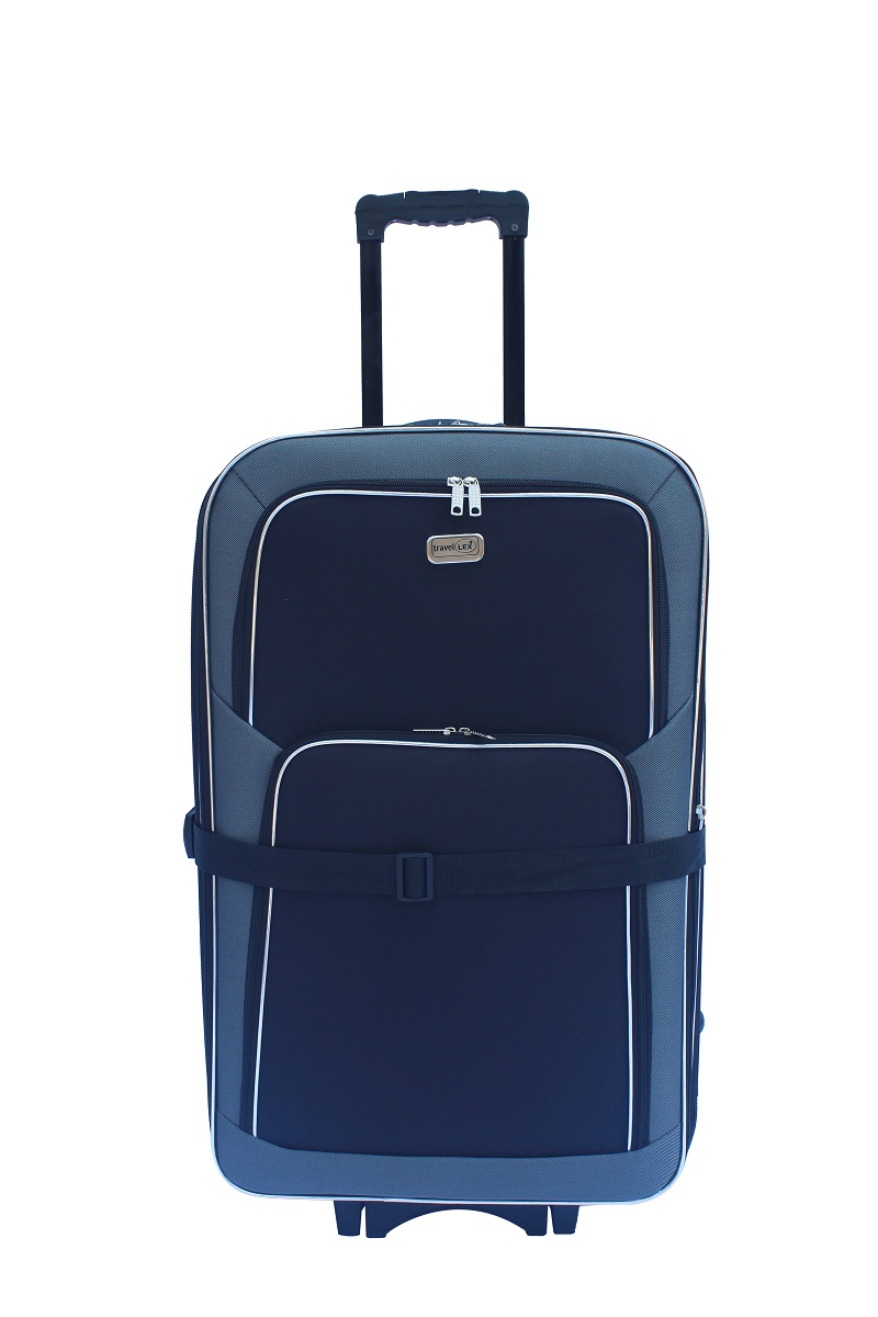 LEX 3tlg. EVA 600D Reisekoffer Set Trolley Reisetasche Reisegepäck Grau/schwarz