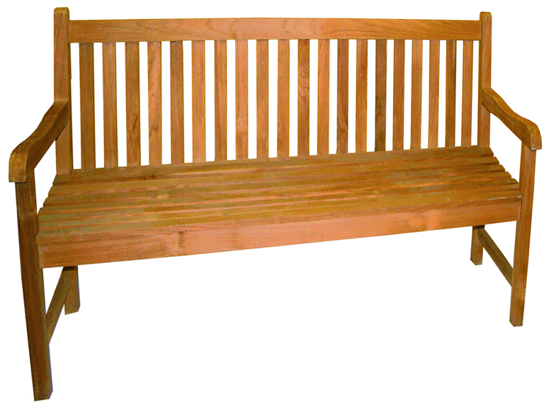 Premium Teak Gartenbank Sitzbank Holzbank Teakbank Parkbank 150cm