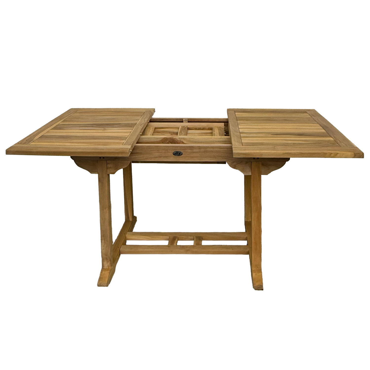 Teak Tisch Gartentisch Garten ausziehbar Esstisch Holztisch rechteckig 170/120cm