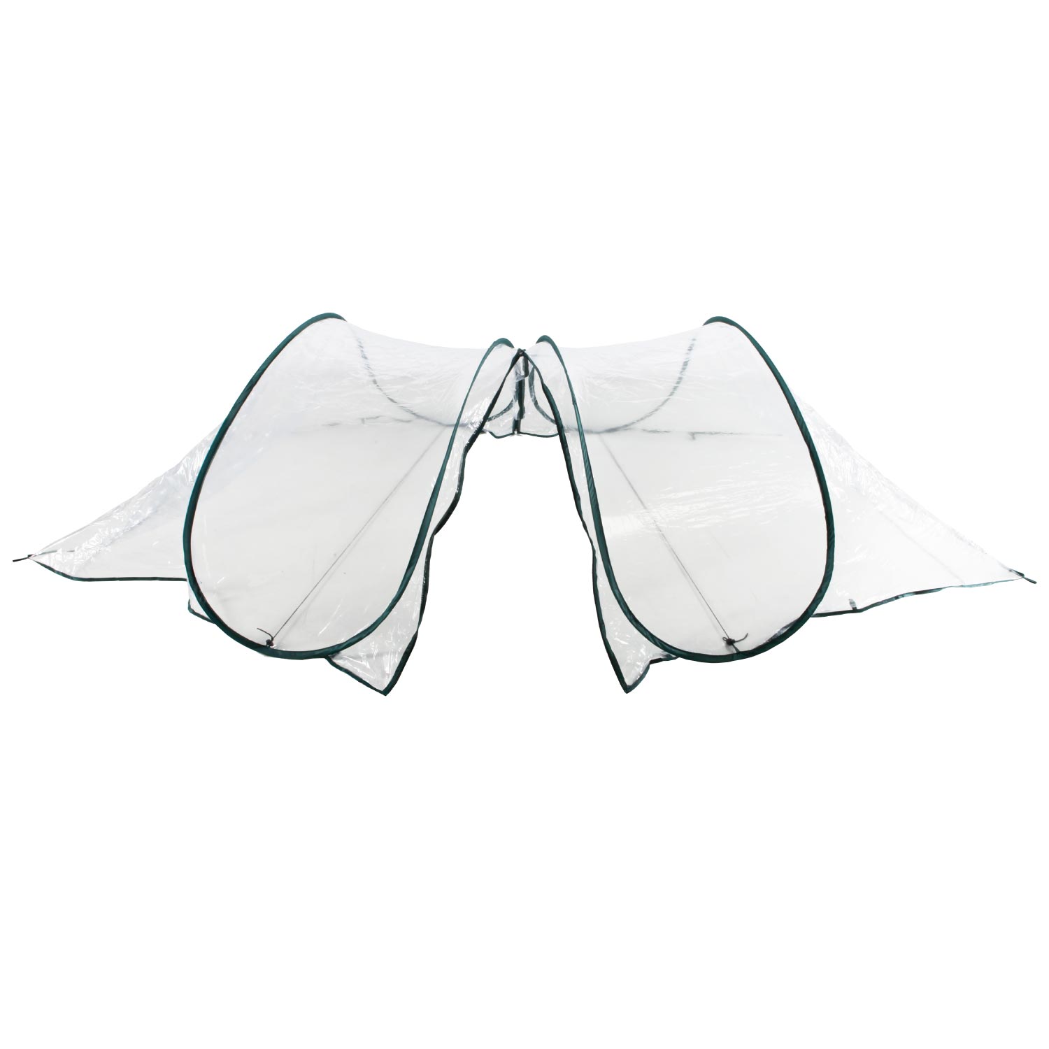 POP-Up Gewächshaus Treibhaus Folien-Frühbeet Reisverschlusstür PVC-Hülle Schutz